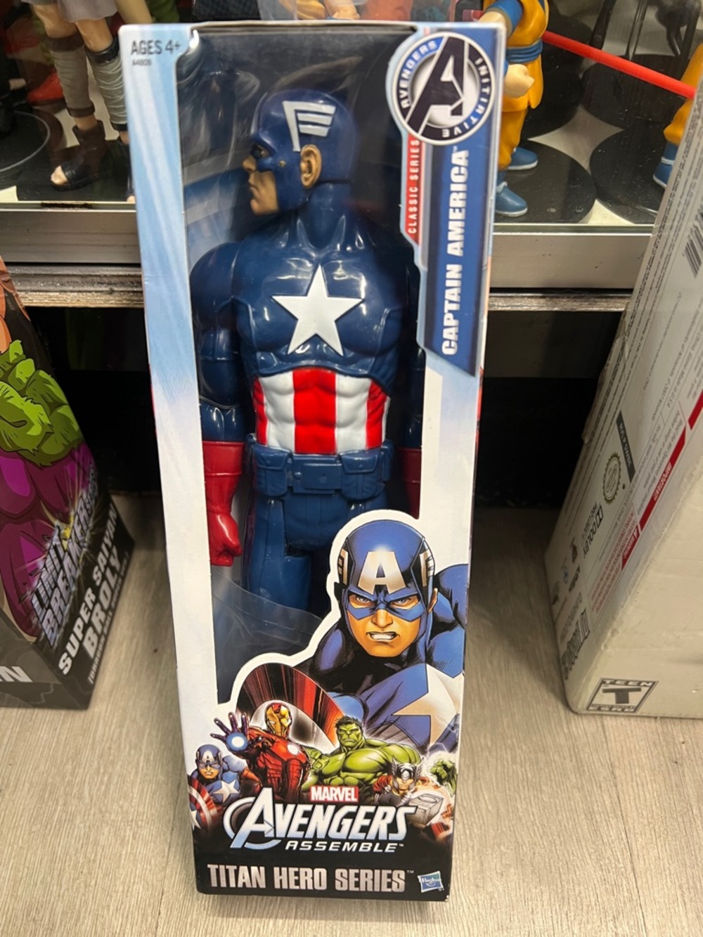 Marvel Captain America Figure - Blue, Red, White